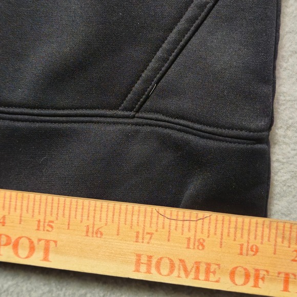 UNDER ARMOUR Hoodie Mens Small Black Camo Logo Storm Fleece Pullover Long Sleeve - Picture 8 of 8